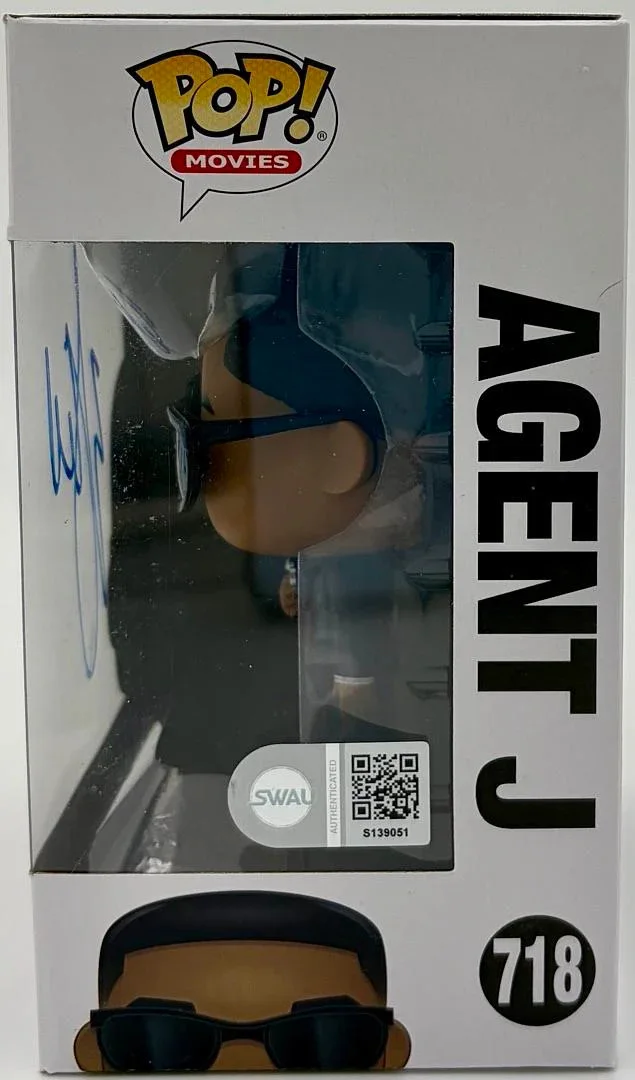 Will Smith — Will Smith Signed "Agent J" Funko Pop #718 (Men in Black) - SWAU, image 3