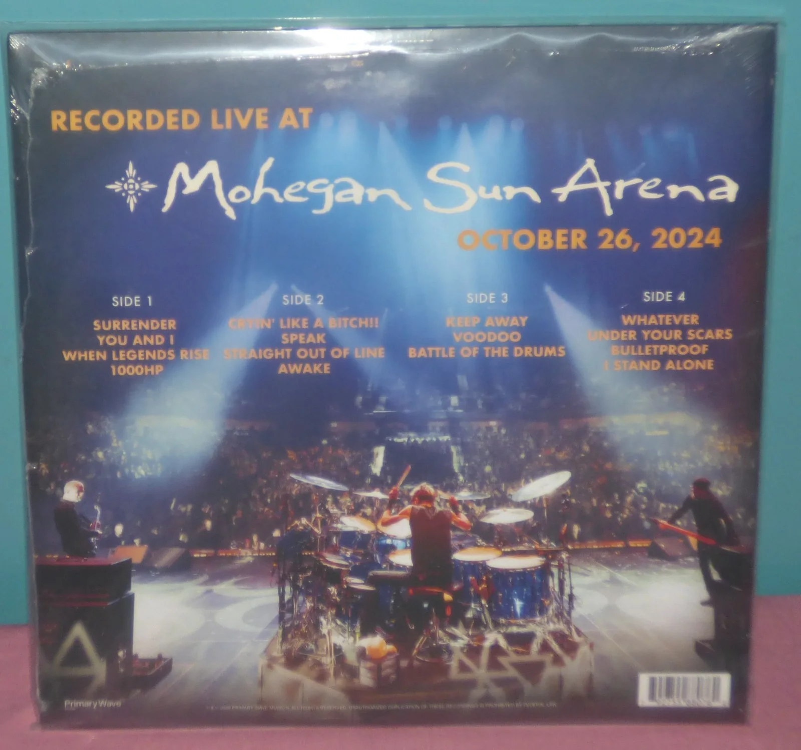 Godsmack Live At the Mohegan Sun Vinyl LP with Signed 12 x 12 Insert, изображение 4