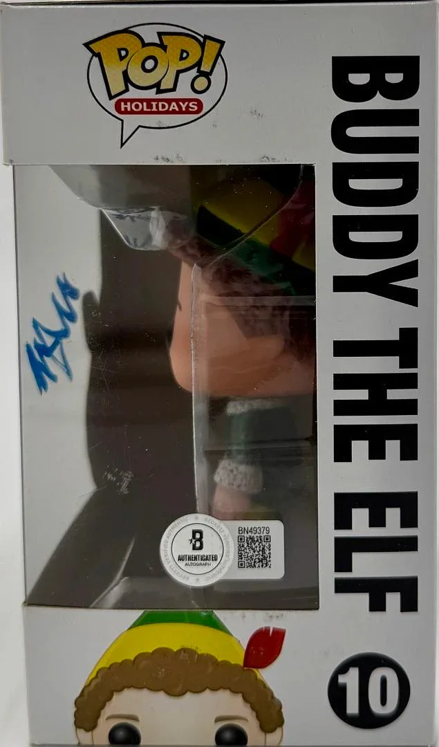 Will Ferrell — Will Ferrell signed Funko Pop #10 "Elf" - Beckett COA, image 3