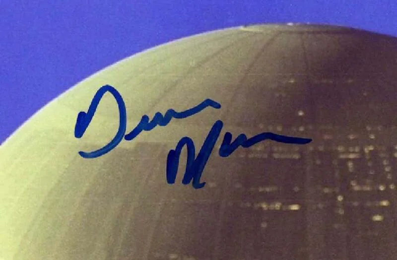 DENNIS MUREN SIGNED 11x14 PHOTO ILM SPECIAL EFFECTS ARTIST STAR WARS BECKETT BAS, изображение 2