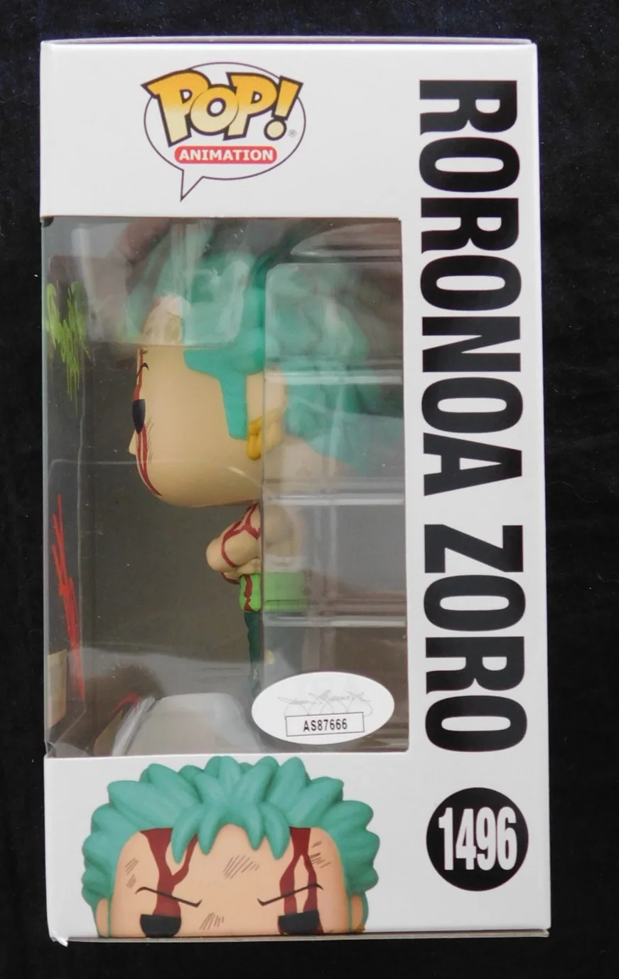 Christopher Sabat — Christopher Sabat Signed Roronoa Zero Funko Pop 327 - JSA Authentication, image 3