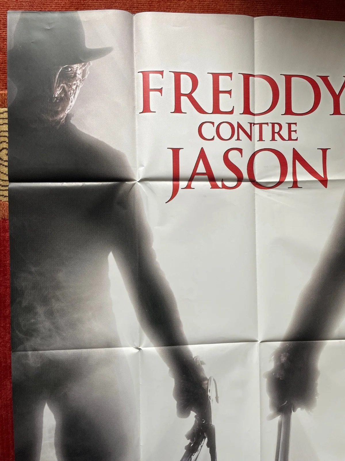 FREDDY VS. JASON (2003) Original French Movie Poster Robert Englund, Wes Craven, изображение 2