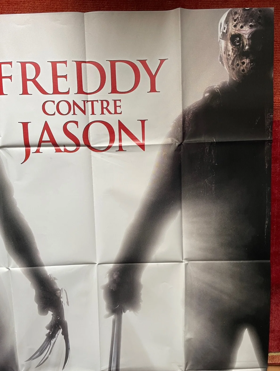 FREDDY VS. JASON (2003) Original French Movie Poster Robert Englund, Wes Craven, изображение 3