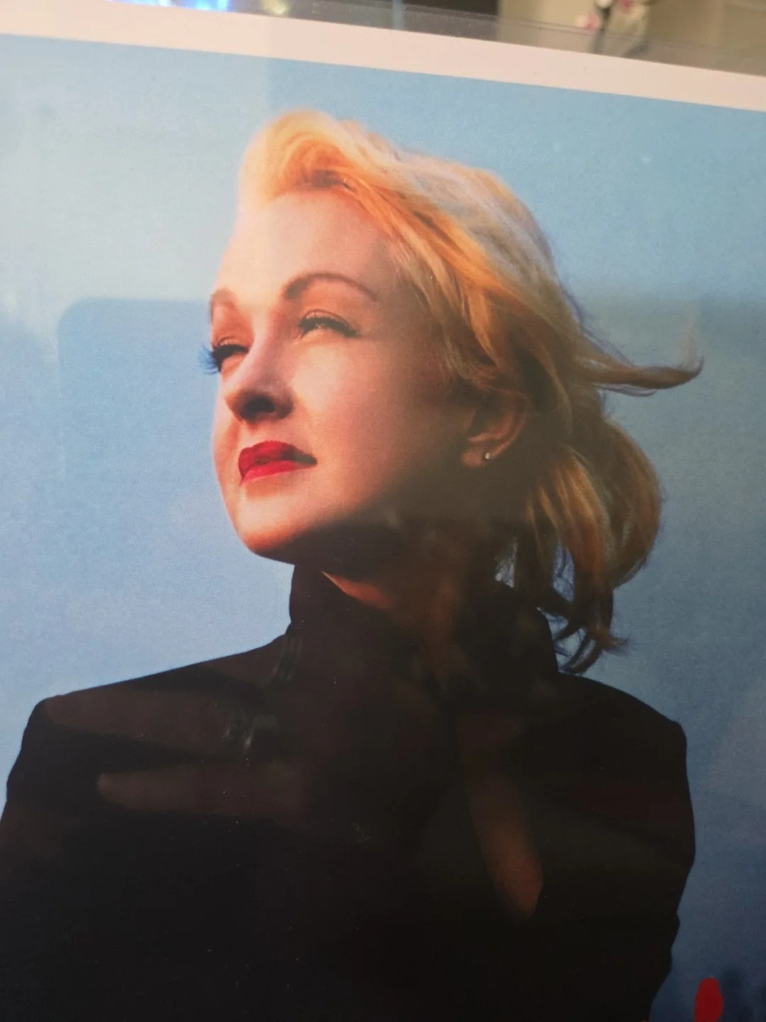 Cyndi Lauper Signed 11x17 Poster Time After Time . Hardstock, image 3