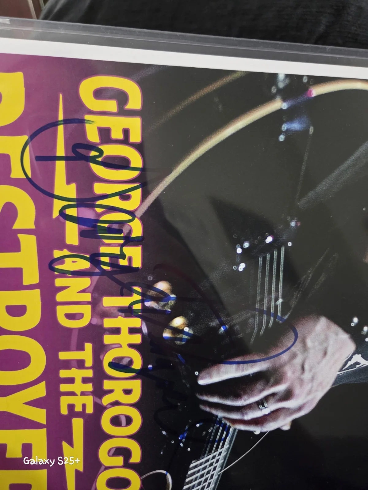 George Thorogood Signed Autographed 11x17 Poster I Drink Alone. Bad To The Bone!, image 4