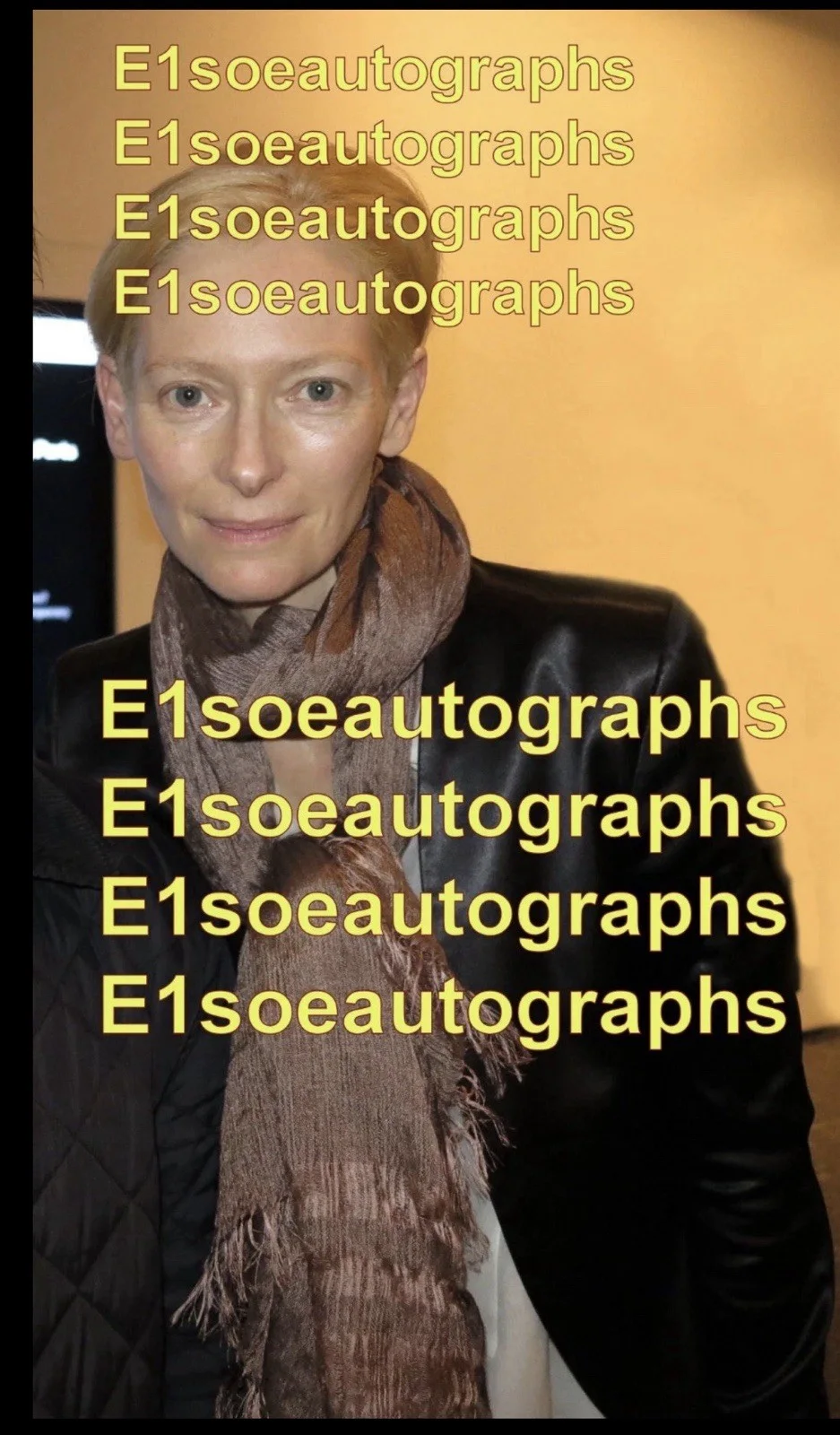 Tilda Swinton — Tilda Swinton signed 8x10 photo. Oscar Winner. Michael Clayton, изображение 2