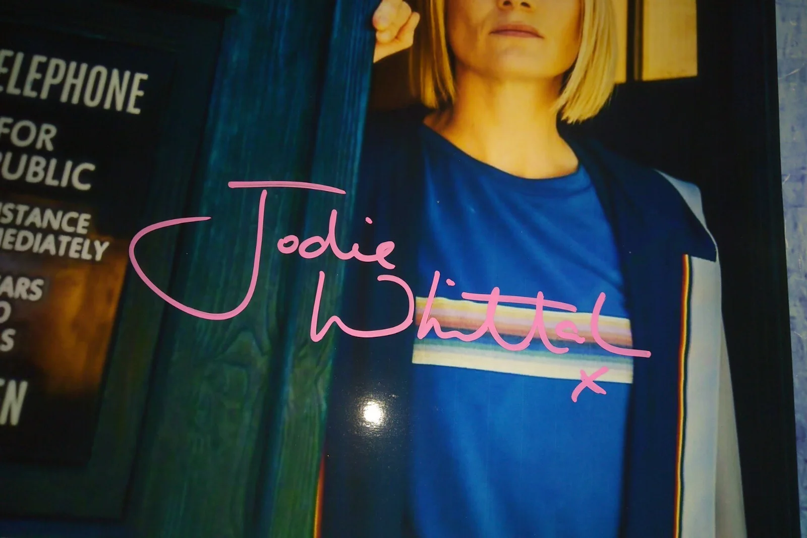Jodie Whittaker Hand Signed 8x10 Photo COA Doctor Who NO US TARIFFS, image 3