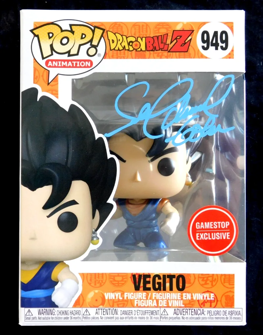 Sean Schemmel — Sean Schemmel Signed Dragon Ball Z Vegito Funko Pop 949 - JSA Authentication