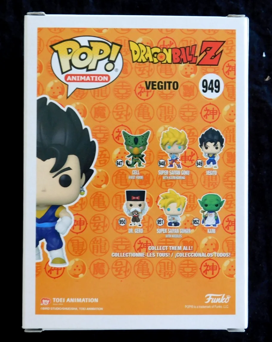 Sean Schemmel — Sean Schemmel Signed Dragon Ball Z Vegito Funko Pop 949 - JSA Authentication, image 3