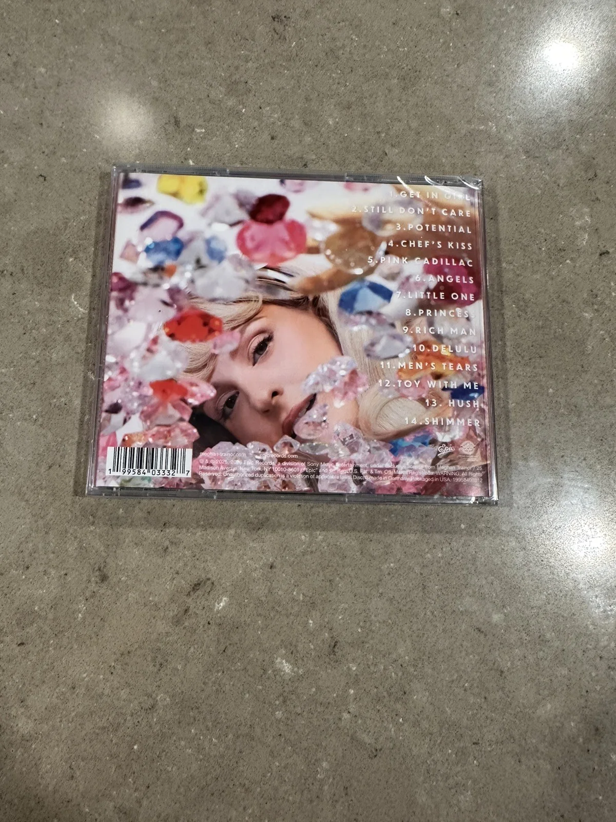 Meghan Trainor-SIGNED Toy With Me CD-Autographed on Cover-SEALED, изображение 4