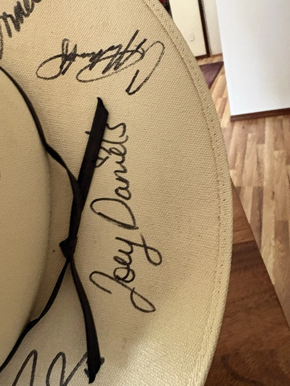 Signed Country artist Hat 2006 Eric Church , Carrie Underwood, Jamey Johnson, изображение 4