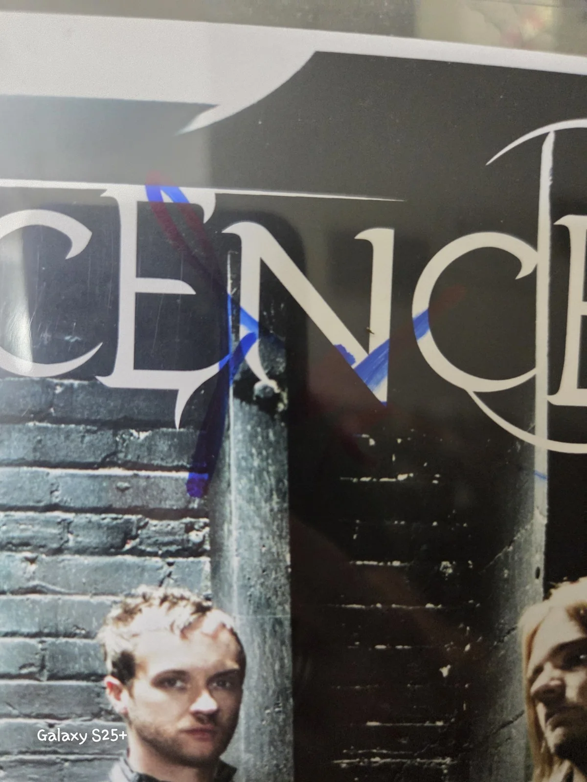 Evanescence Signed Autographed 11x17 Concert Poster Signed X5 Chevelle, image 3