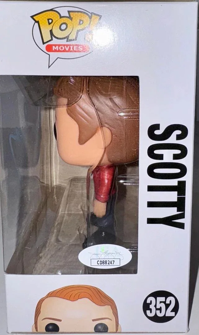 Simon Pegg — Simon Pegg Signed Funko Pop #352 "Scotty" (Star Trek) - JSA COA, image 4