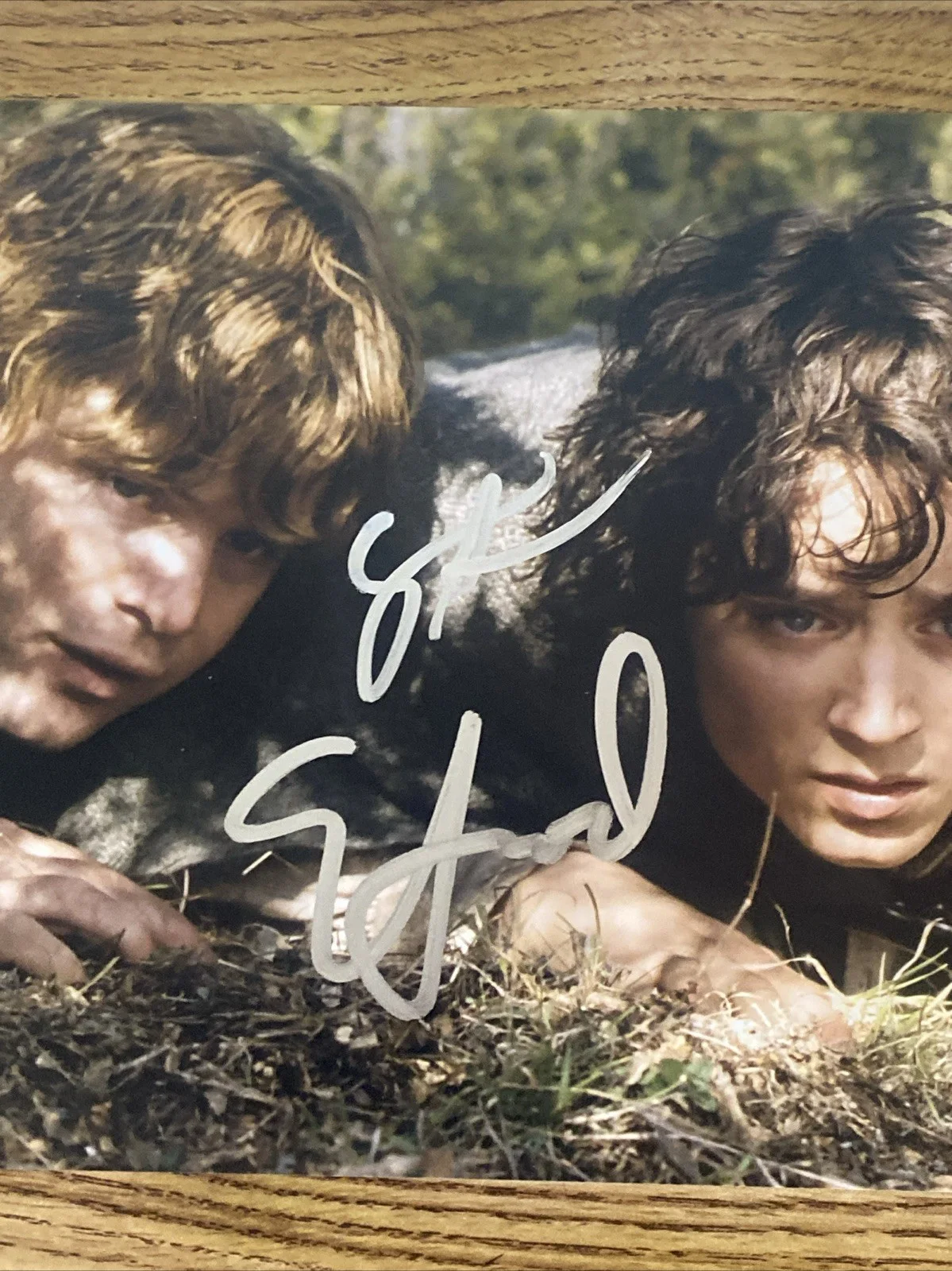 Elijah Wood, Sean Astin — Elijah Wood & Sean Astin Autographed 8x10 Photo ‘Lord Of The Rings’ Frodo & Sam, изображение 2