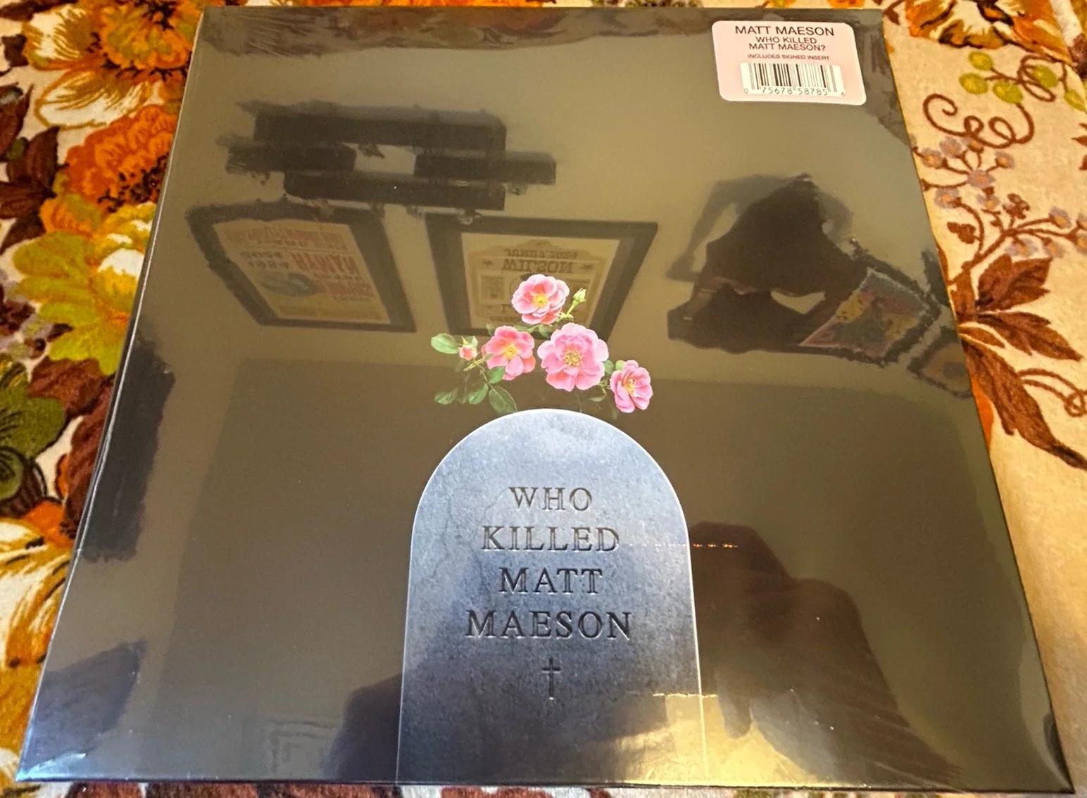 SIGNED Matt Maeson Who Killed Matt Maeson Vinyl w/Print Limited To 25, image 2