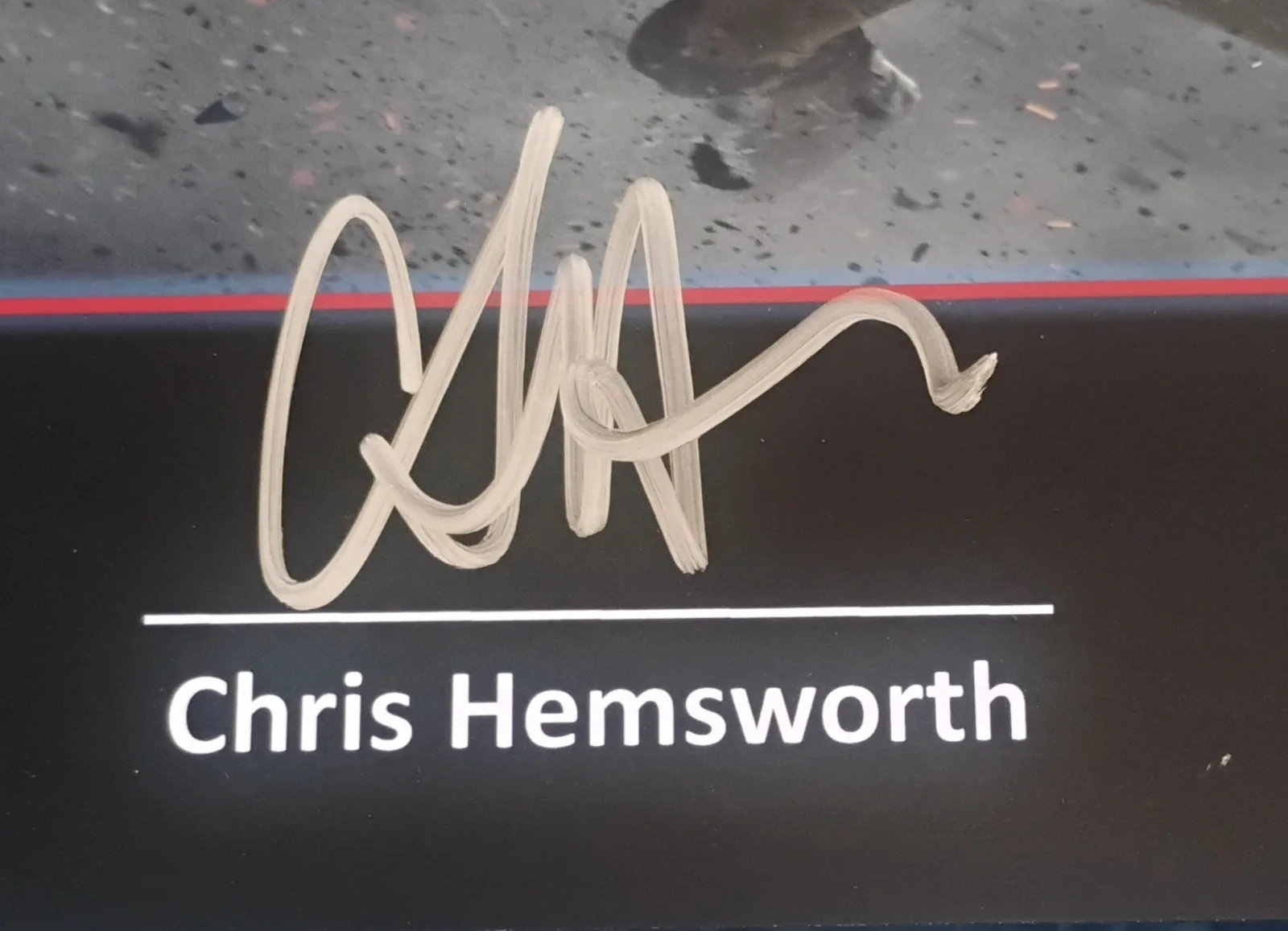 Chris Hemsworth Hand Signed Autograph 8x10 Photo COA Thor Avengers NO US TARIFFS, image 3