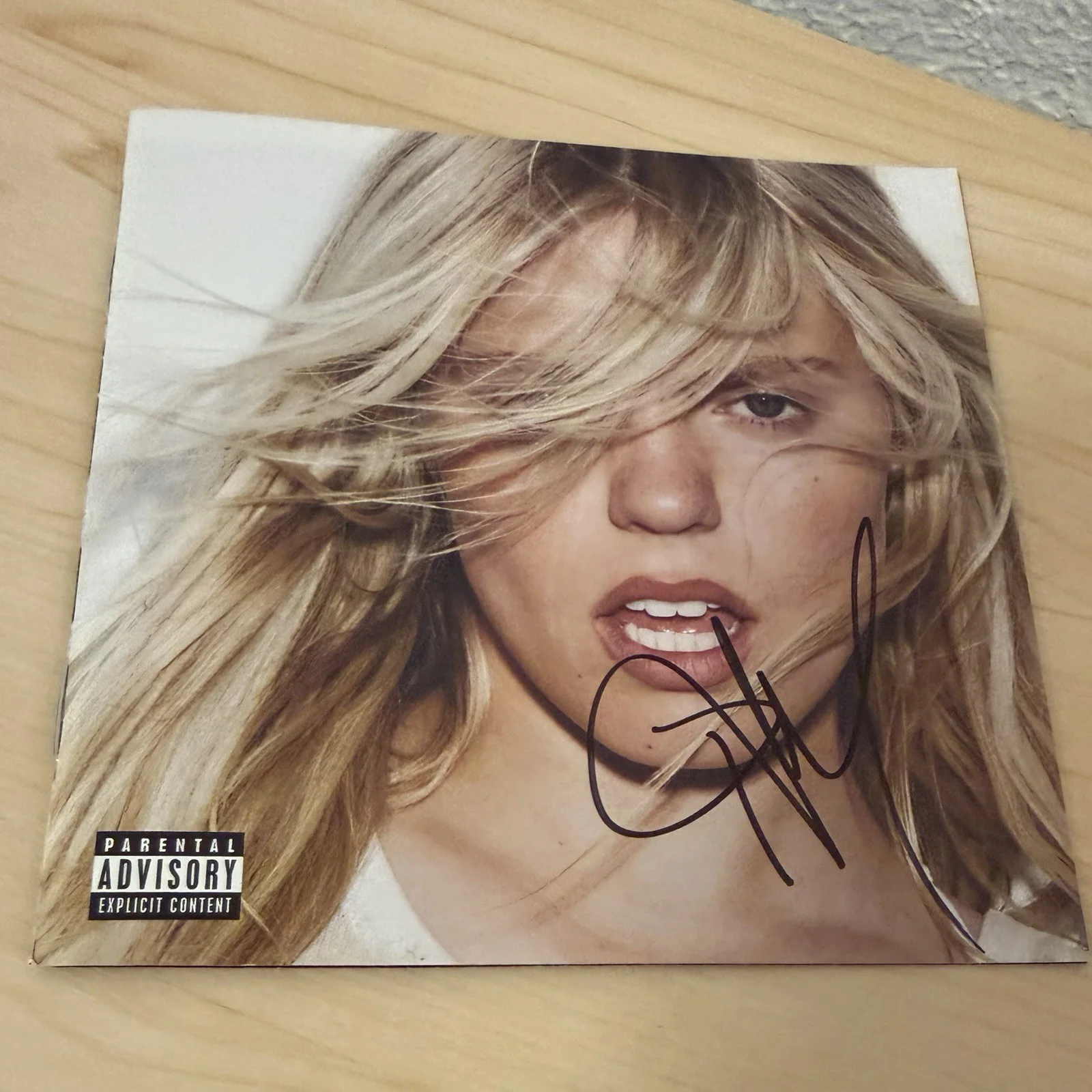 Renee Rapp BITE ME Autographed Signed CD Booklet Barnes & Noble POP, image 4
