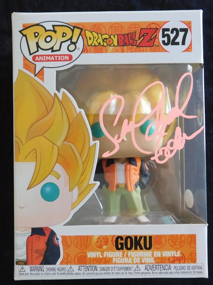 Sean Schemmel — Sean Schemmel Signed Dragon Ball Z Goku Funko Pop 527 - JSA Authentication