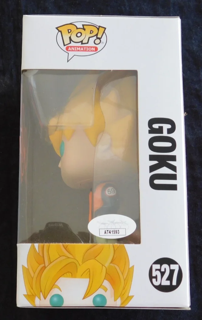 Sean Schemmel — Sean Schemmel Signed Dragon Ball Z Goku Funko Pop 527 - JSA Authentication, image 2