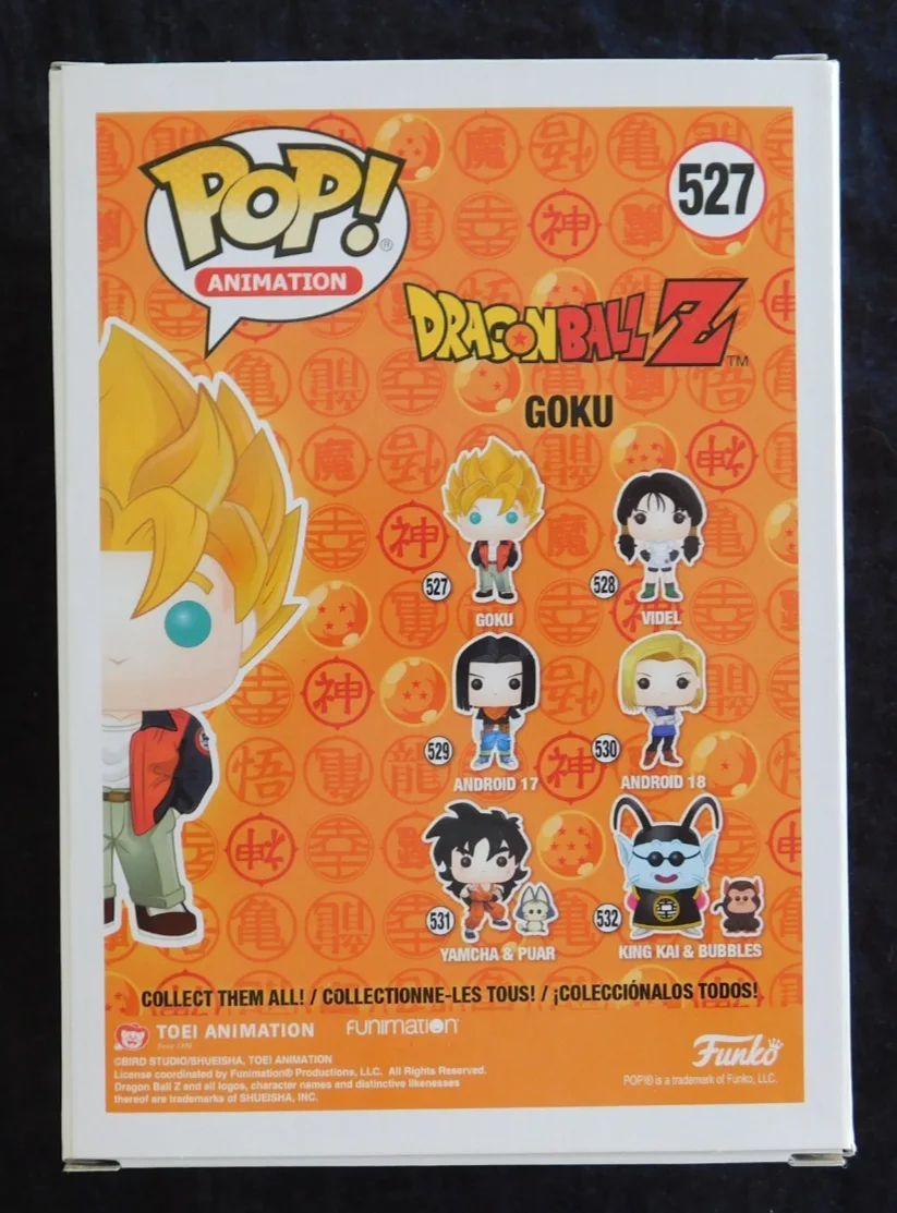 Sean Schemmel — Sean Schemmel Signed Dragon Ball Z Goku Funko Pop 527 - JSA Authentication, image 3