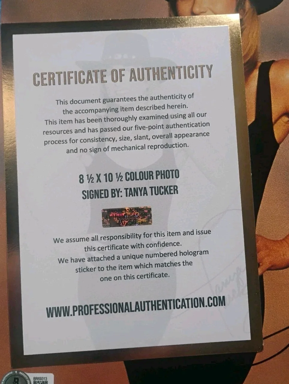 Tanya Tucker Hand Signed Autograph Photo COA - NO US TARIFFS, image 4