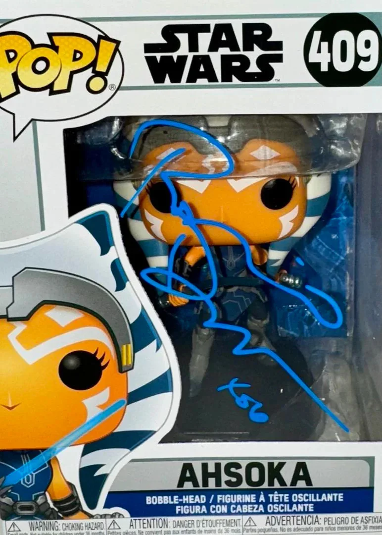 Rosario Dawson — Rosario Dawson Signed Funko Pop #409 "Ahsoka" (Star Wars) - JSA COA