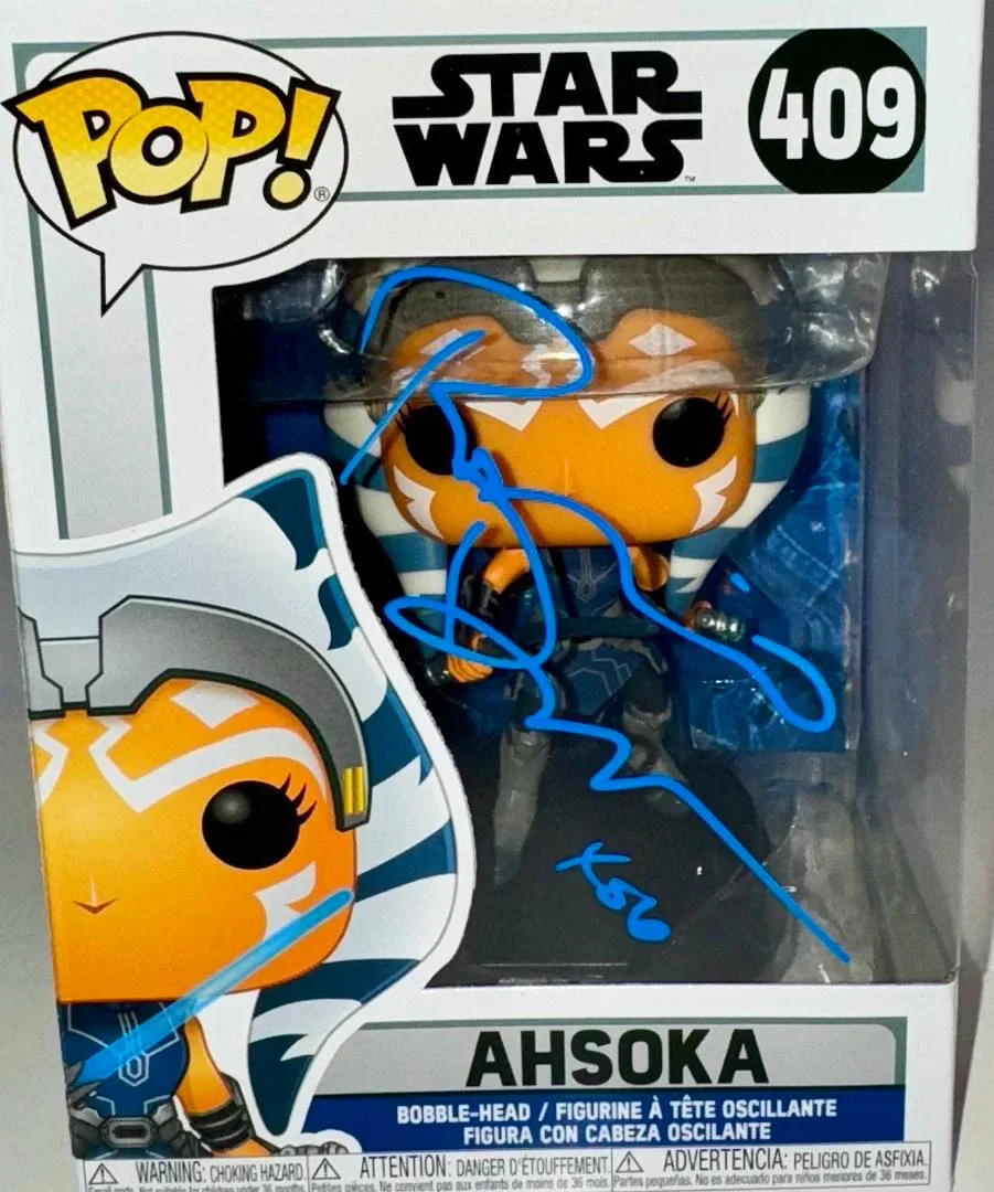 Rosario Dawson — Rosario Dawson Signed Funko Pop #409 "Ahsoka" (Star Wars) - JSA COA, image 2