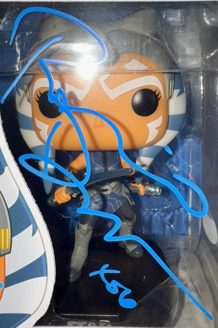 Rosario Dawson — Rosario Dawson Signed Funko Pop #409 "Ahsoka" (Star Wars) - JSA COA, image 3
