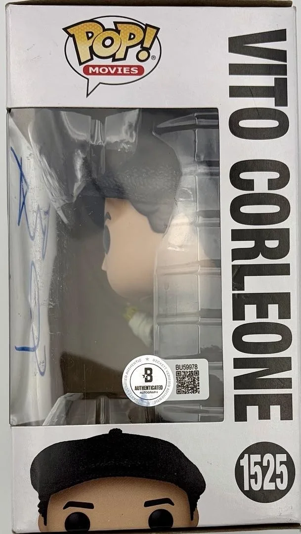 Robert DeNiro — Robert DeNiro Signed Funko #1525 "Vito Corleone" The Godfather - Beckett COA, изображение 3