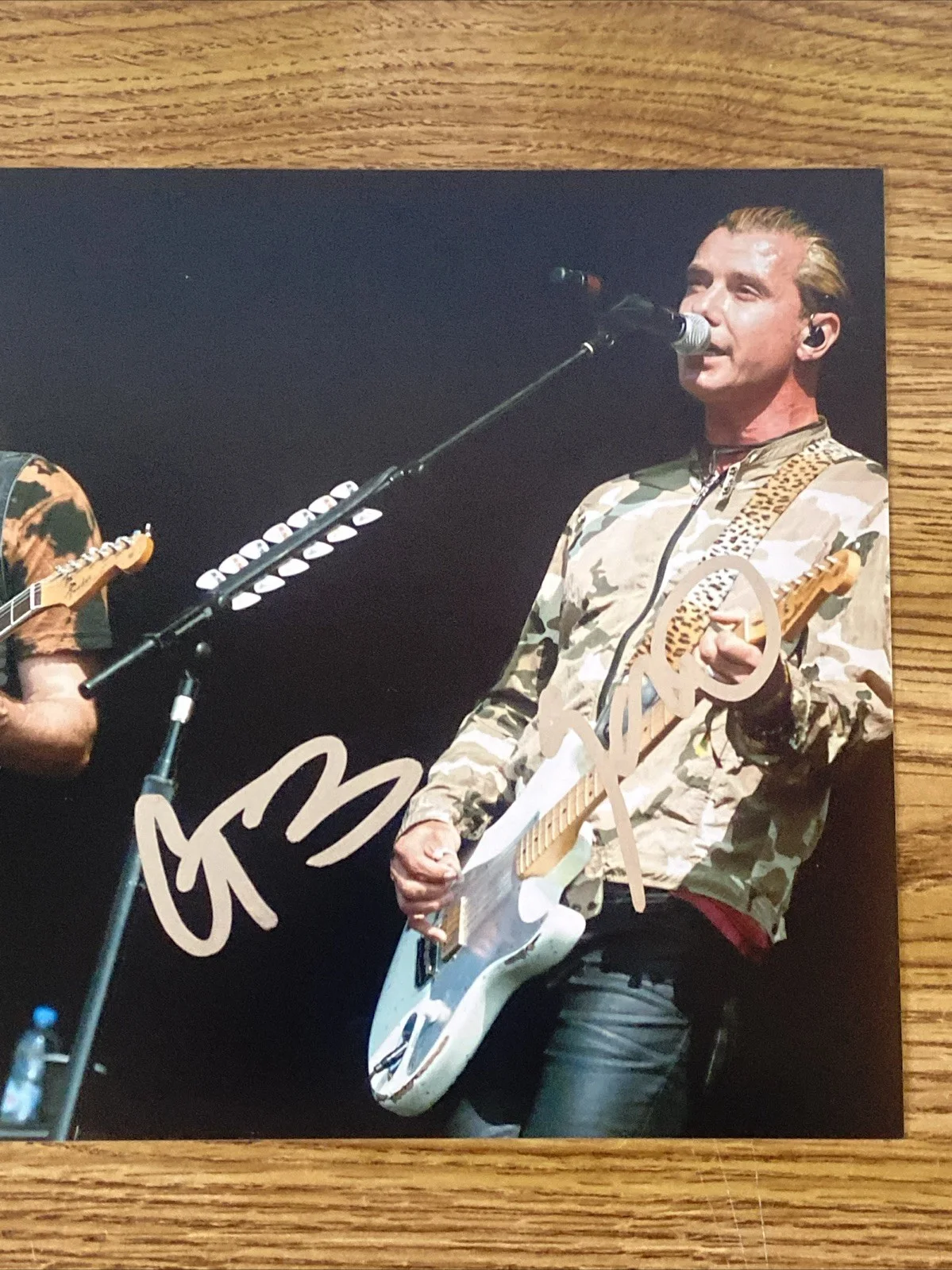 Bush Autographed 8x10 Photo Band Members Gavin Rossdale & Chris Traynor, image 2