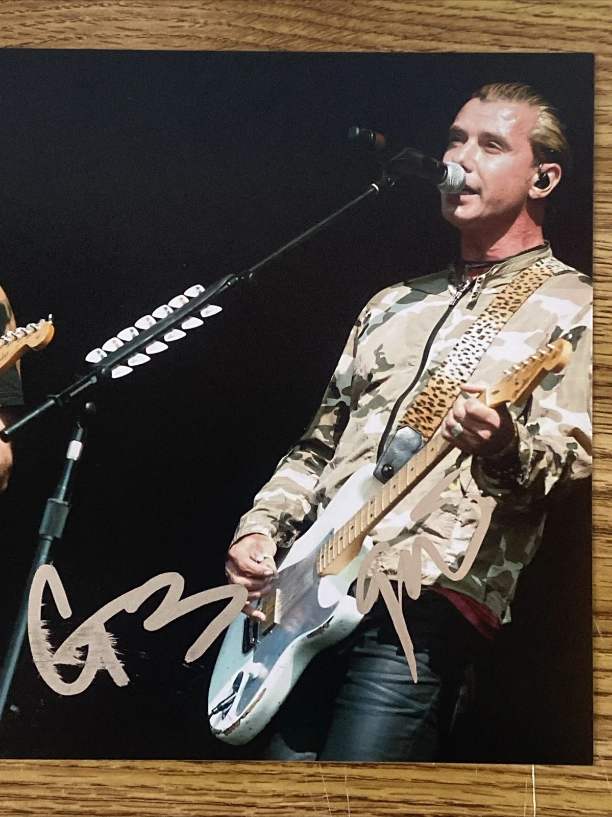 Bush Autographed 8x10 Photo Band Members Gavin Rossdale & Chris Traynor, изображение 2