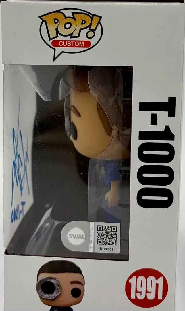 Robert Patrick — Robert Patrick signed Custom Made Funko #1991 (Terminator 2) - SWAU COA, image 3