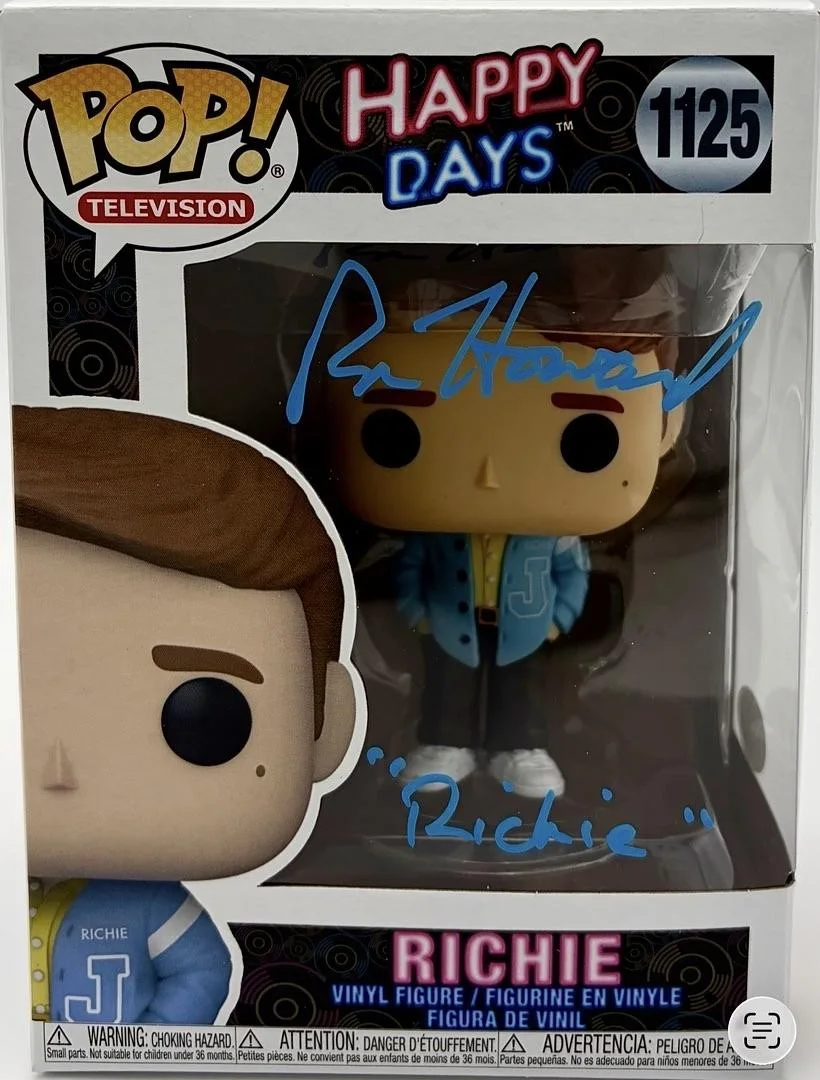 Ron Howard — Ron Howard signed "Richie" Funko #1125 (Happy Days) - JSA COA