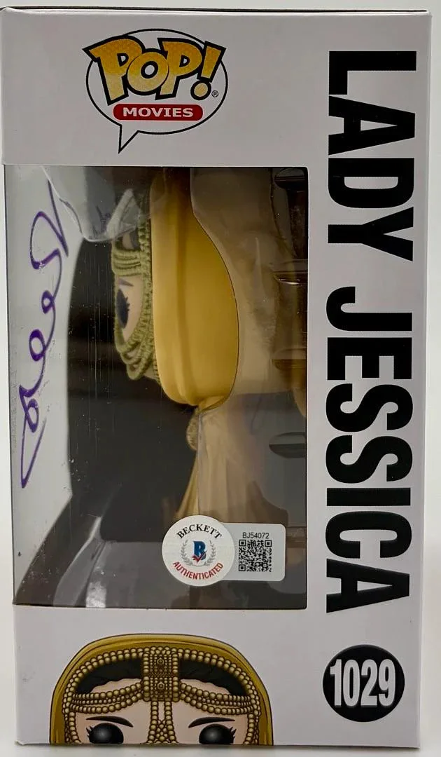 Rebecca Ferguson — Rebecca Ferguson signed Funko #1029 (Dune) - Beckett COA, изображение 3