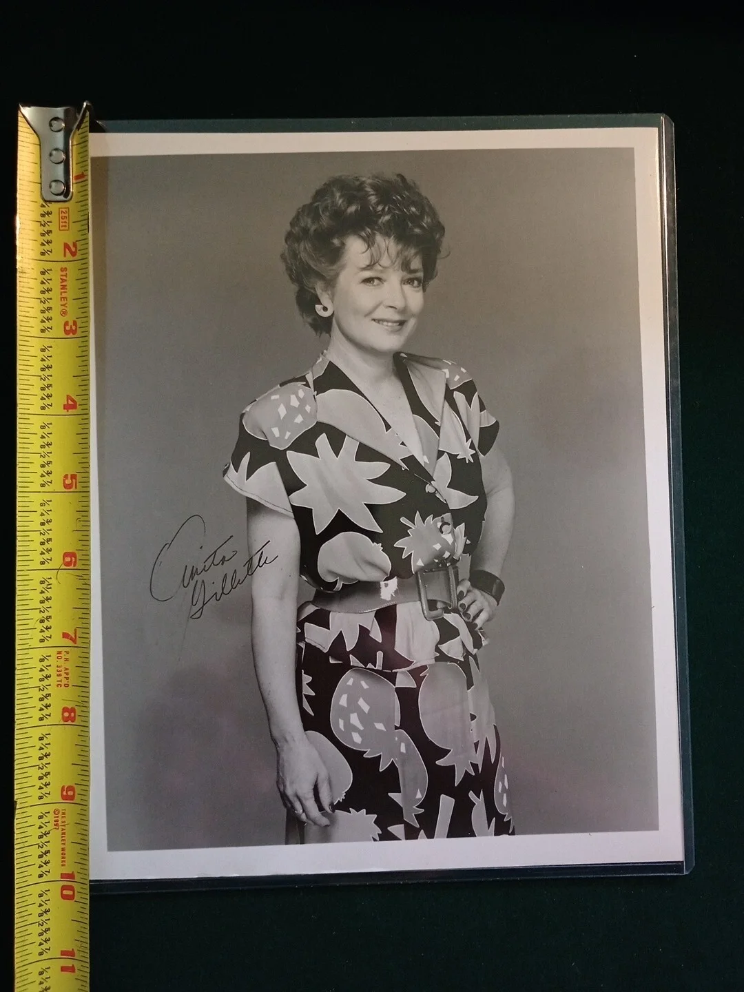 Anita Gillette — Anita Gillette - Signed 8x10 B&W Photo - Beautiful Star Of Stage & Screen, изображение 4