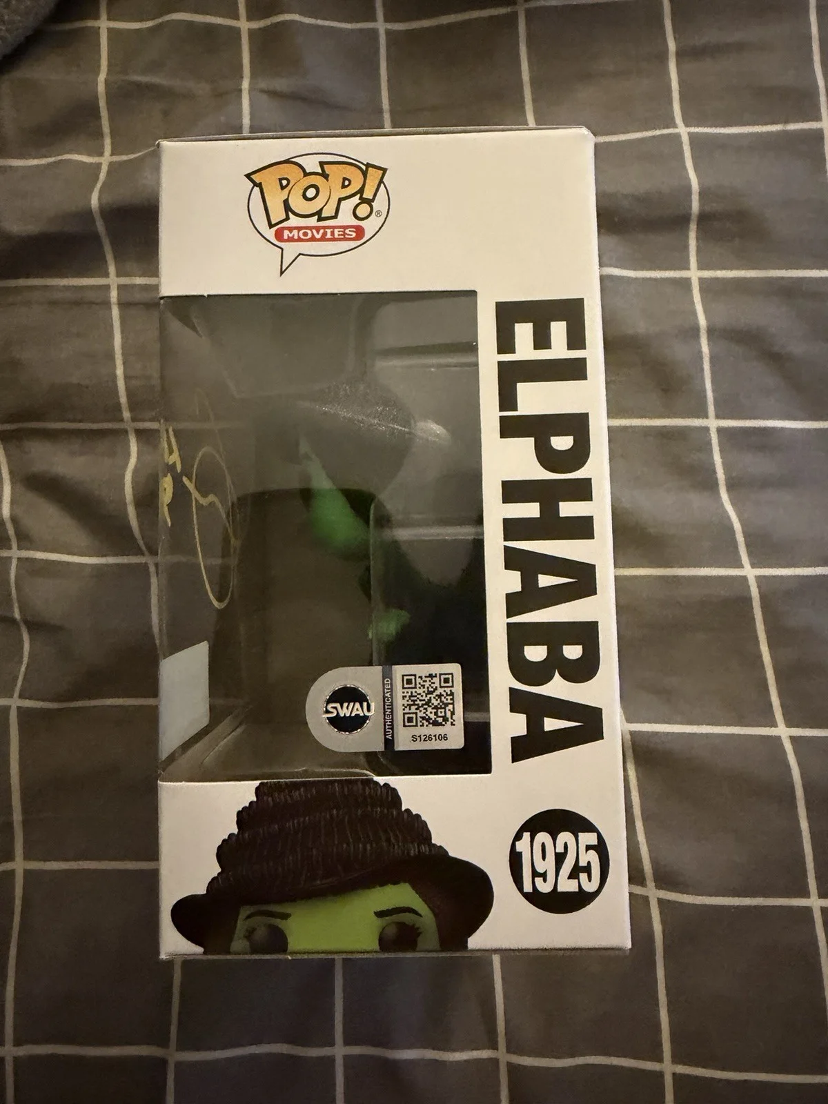 CYNTHIA ERIVO — CYNTHIA ERIVO SIGNED ELPHABA POP FUNKO FIGURE WICKED MOVIE JSA COA, изображение 2