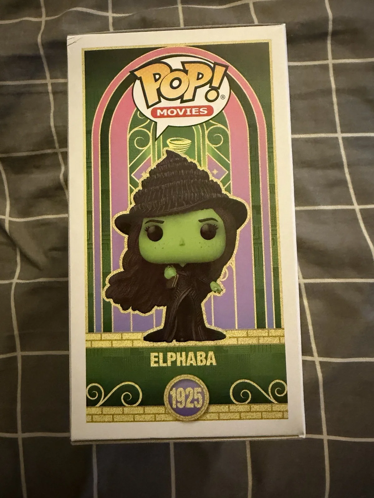 CYNTHIA ERIVO — CYNTHIA ERIVO SIGNED ELPHABA POP FUNKO FIGURE WICKED MOVIE JSA COA, изображение 5
