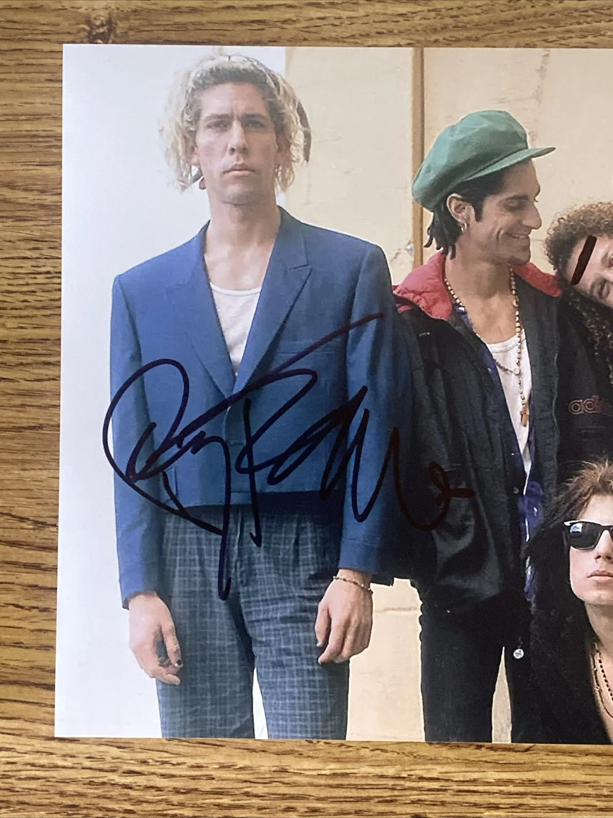 Jane's Addiction Autographed 8x10 Band Photo Perry Farrell & Stephan Perkins, изображение 2
