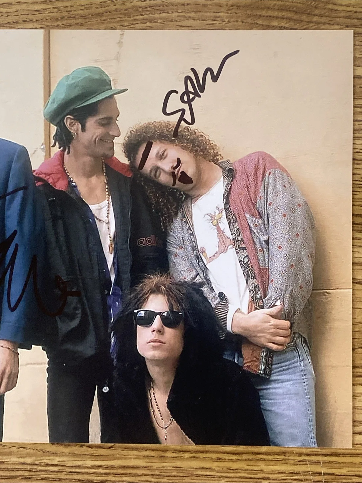 Jane's Addiction Autographed 8x10 Band Photo Perry Farrell & Stephan Perkins, изображение 3