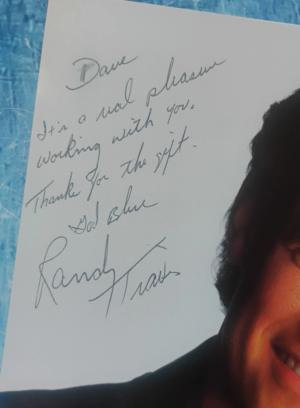 Randy Travis Hand Signed Autograph COA 8x10 Photo NO US TARIFFS, image 3