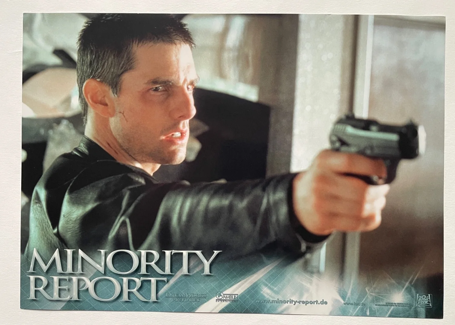 MINORITY REPORT (2002) German Lobby Cards FOH Stills x 8, Tom Cruise, изображение 2