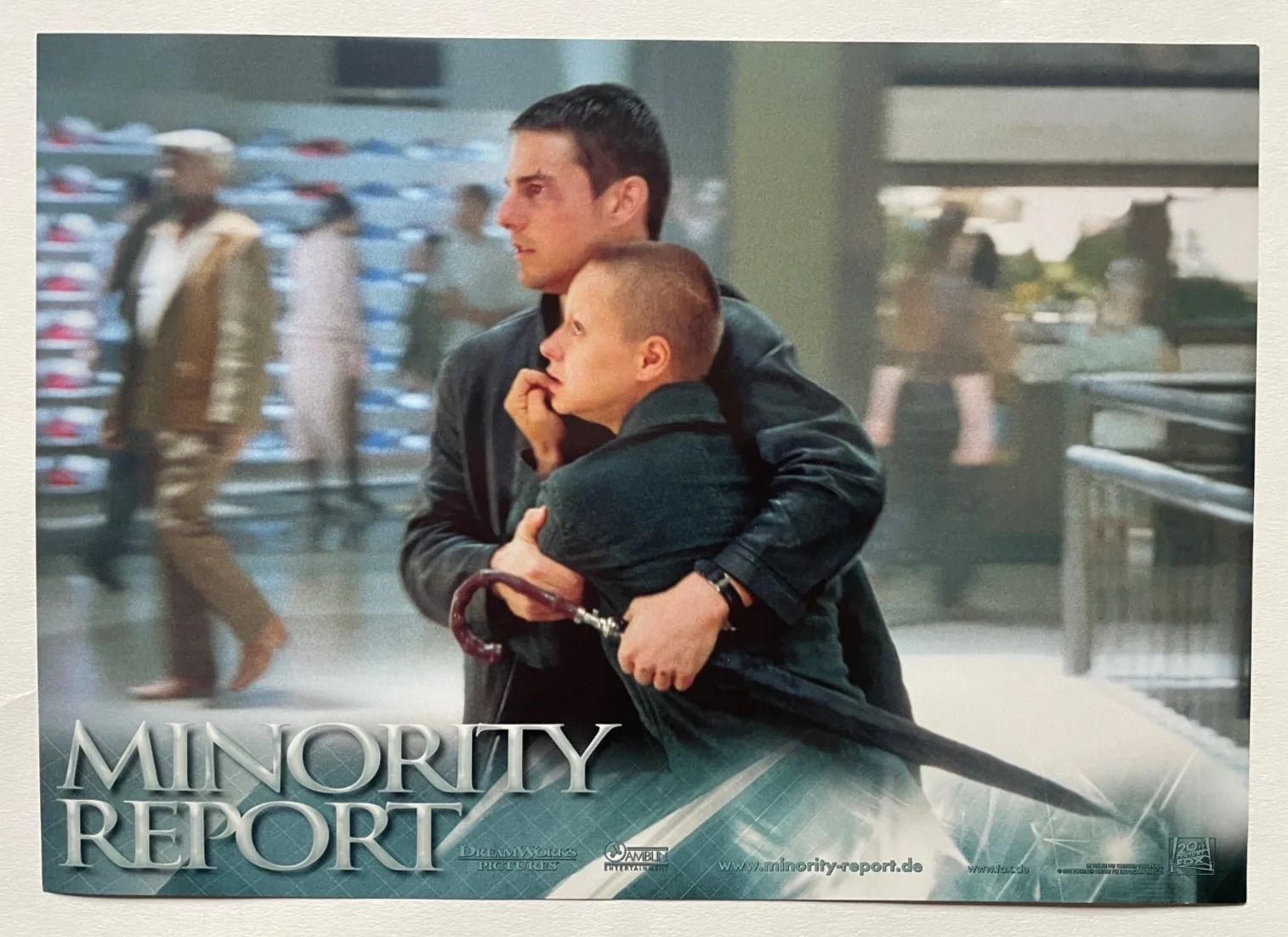 MINORITY REPORT (2002) German Lobby Cards FOH Stills x 8, Tom Cruise, изображение 4