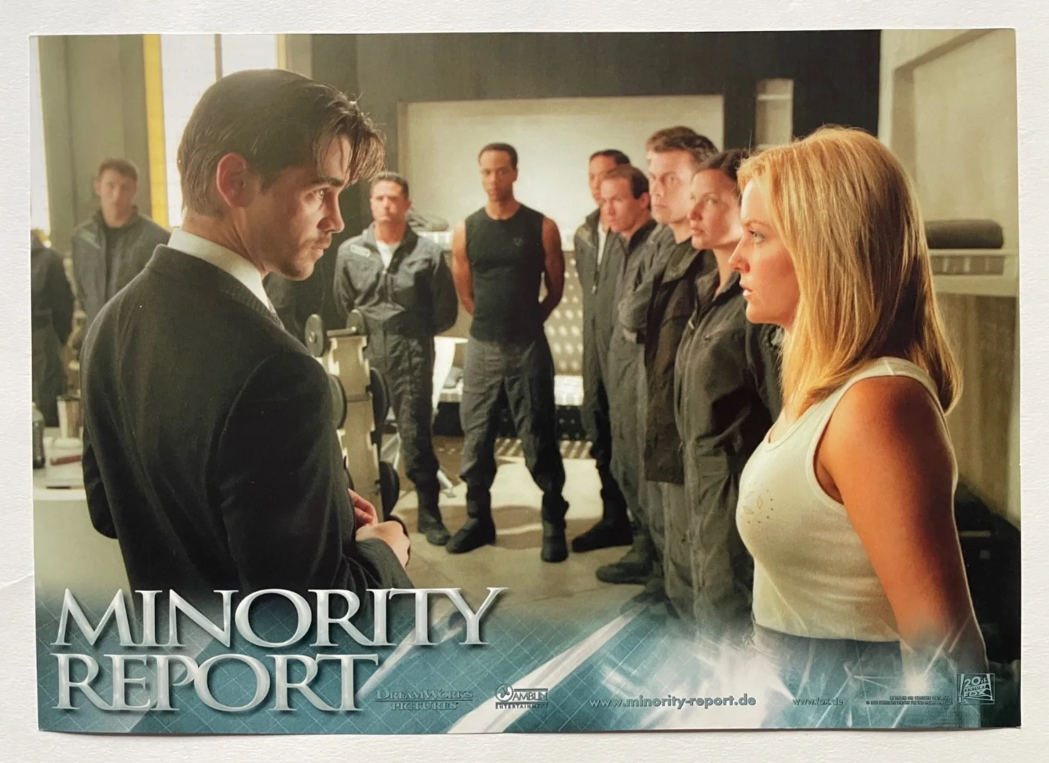 MINORITY REPORT (2002) German Lobby Cards FOH Stills x 8, Tom Cruise, изображение 5