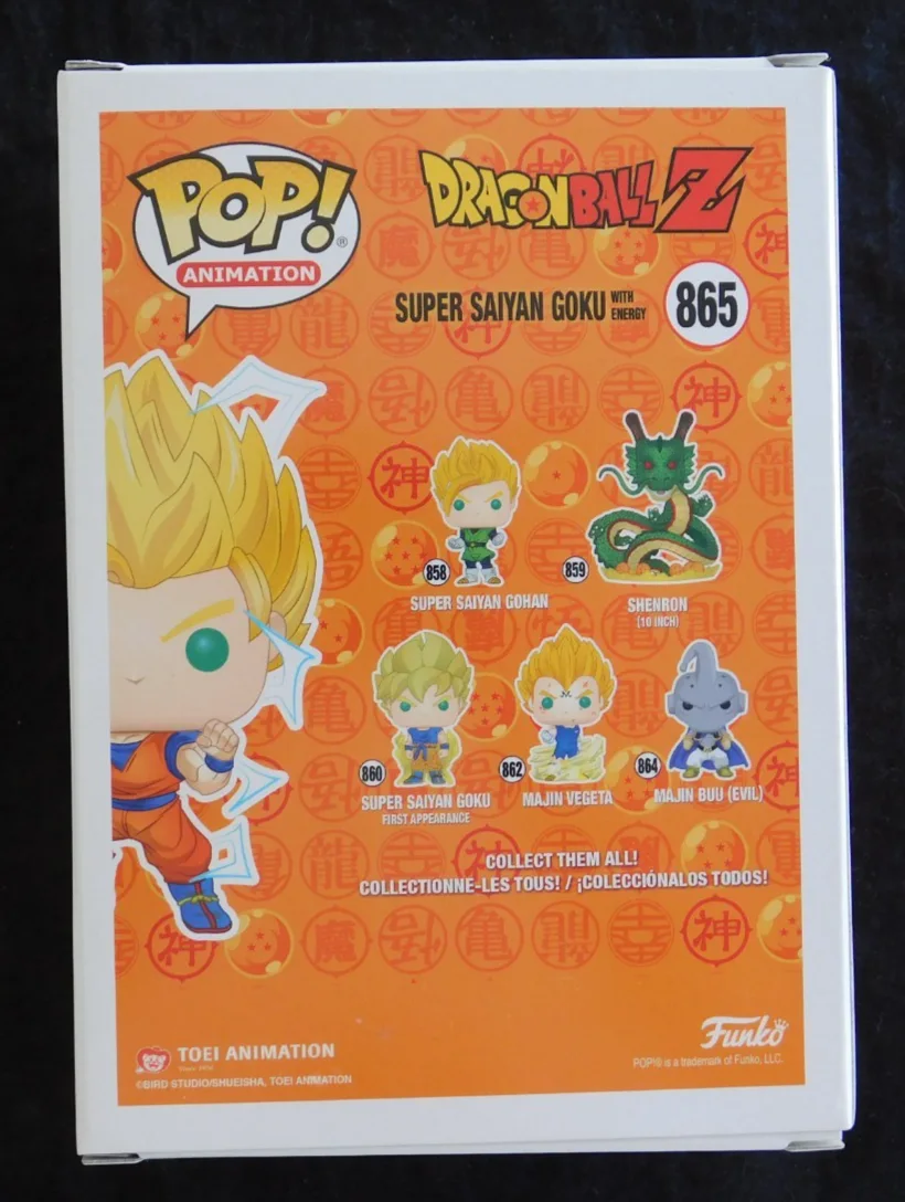 Sean Schemmel — Sean Schemmel Signed Super Saiyan Goku Funko Pop 865 - JSA Authentication, image 3