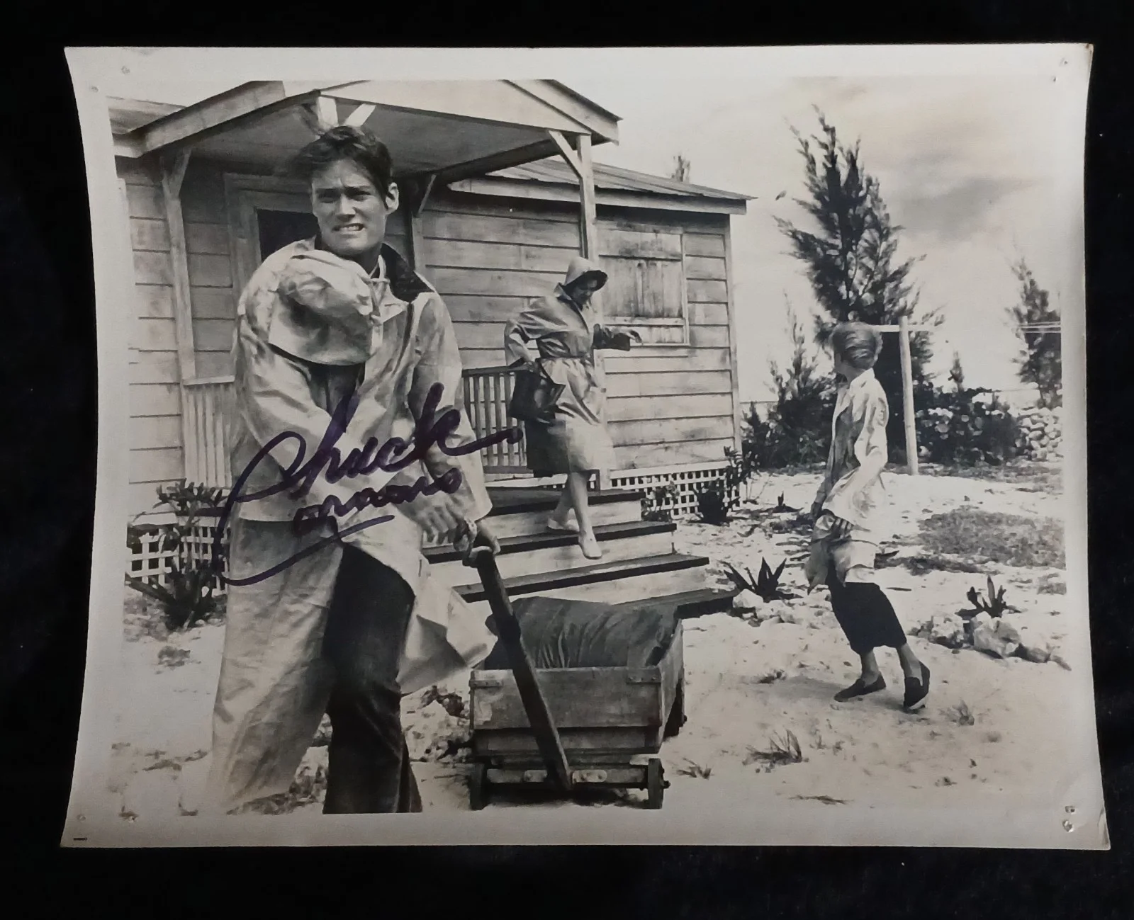 Chuck Connors — 8x10 Autographed Photo Chuck Connors with COA