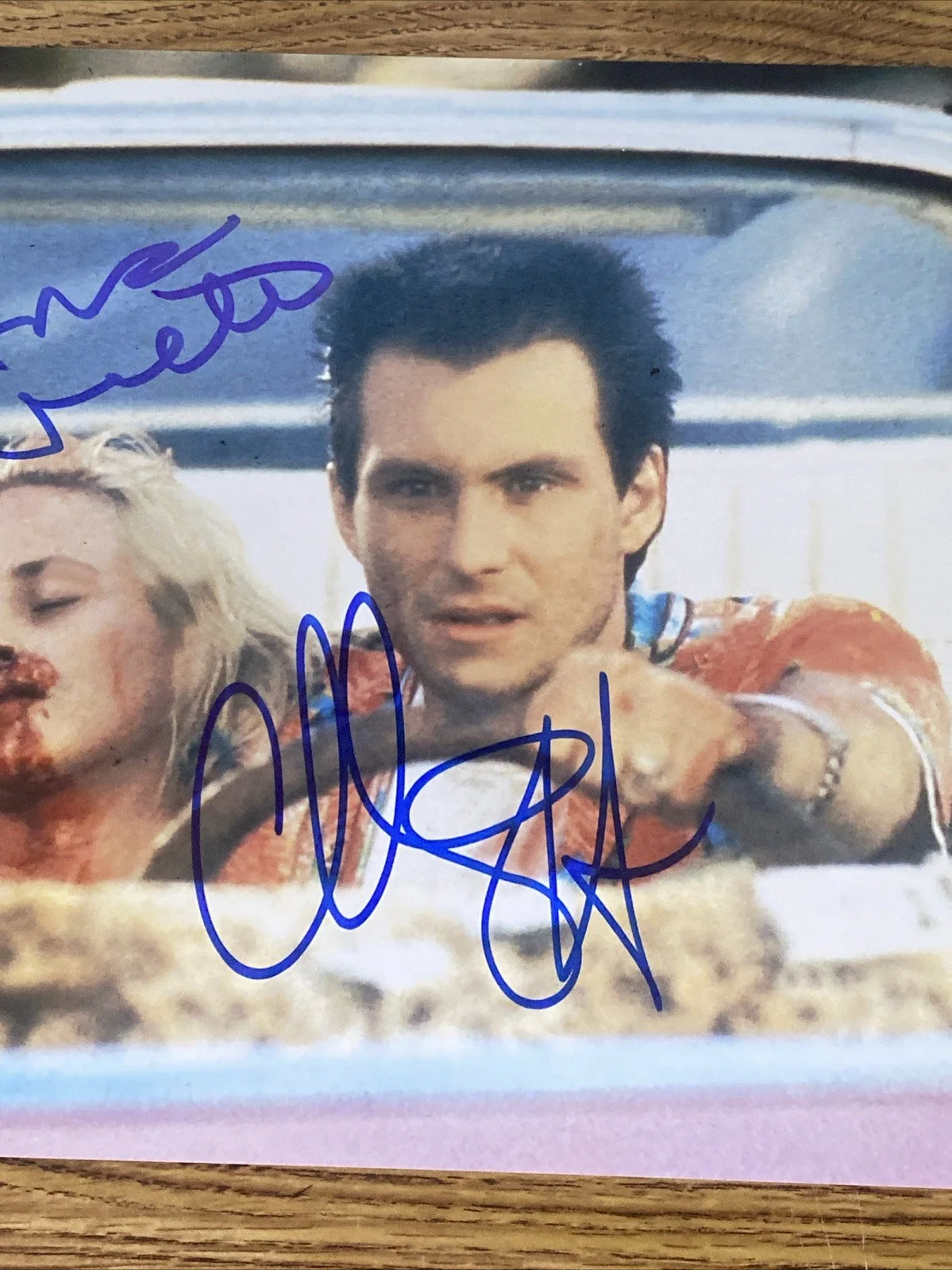 Christian Slater, Patricia Arquette — Christian Slater & Patricia Arquette Autographed 8x10 Photo ‘True Romance’, изображение 3