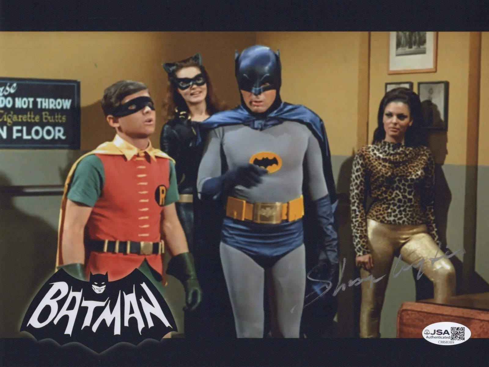 SHARYN WYNTERS — SHARYN WYNTERS Signed BATMAN 8x10 Photo EENIE Authentic Autograph JSA COA CERT