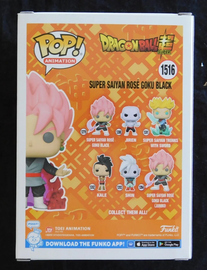 Sean Schemmel — Sean Schemmel Signed Super Saiyan Rose Goku Black Funko Pop - JSA Authentication, image 3