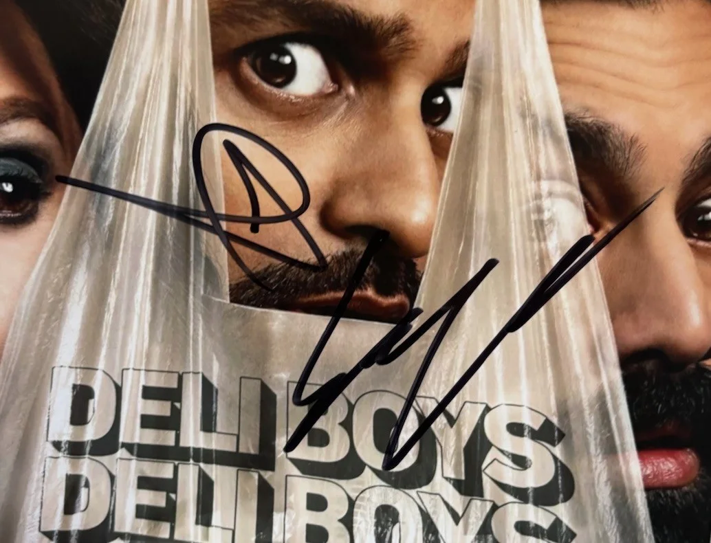 Asif Ali & Saagar Shaikh Signed 8x10 Photo Deli Boys With Proof, изображение 2