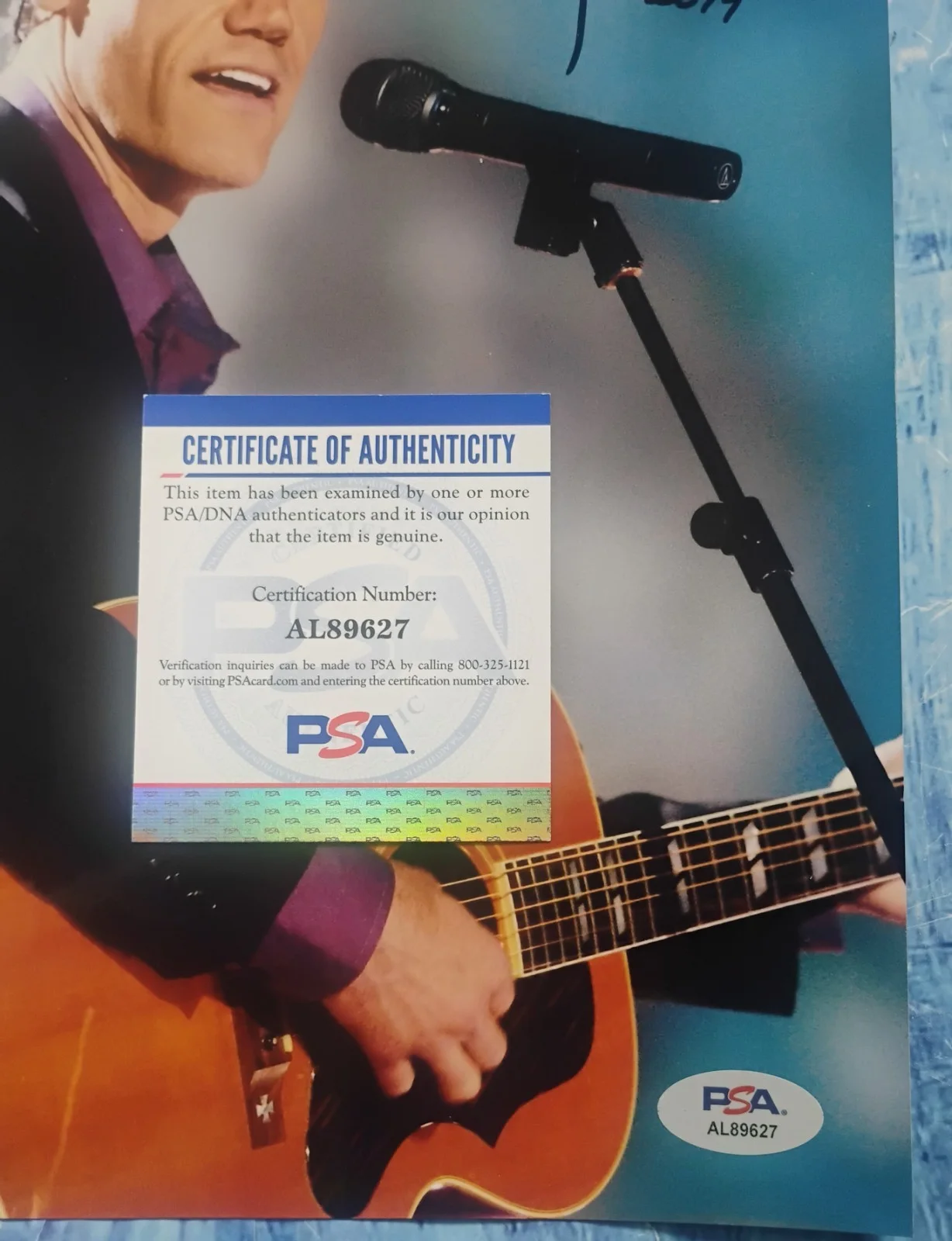 Randy Travis Hand Signed Autograph PSA COA 8x10 Photo NO US TARIFF, изображение 4